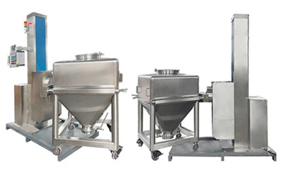 Id-dth -600 Mixer tat-tip lift għall-klijent Franċiż wasal biex jitlesta